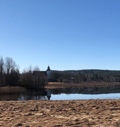 See Järnforsen mit Kirche